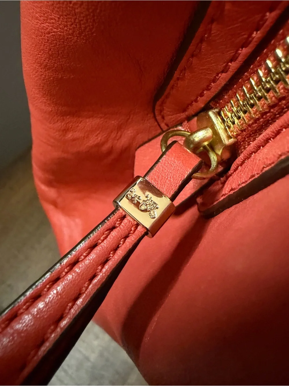 Coach Madison Gathered Satchel Bag